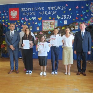 UROCZYSTE ZAKOŃCZENIE ROKU SZKOLNEGO 2024/2025